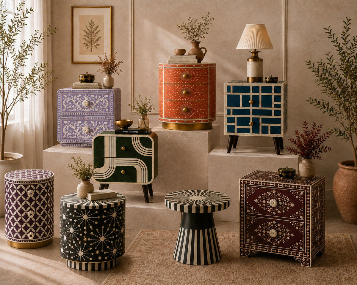Luxury Nightstands & Bedside Tables