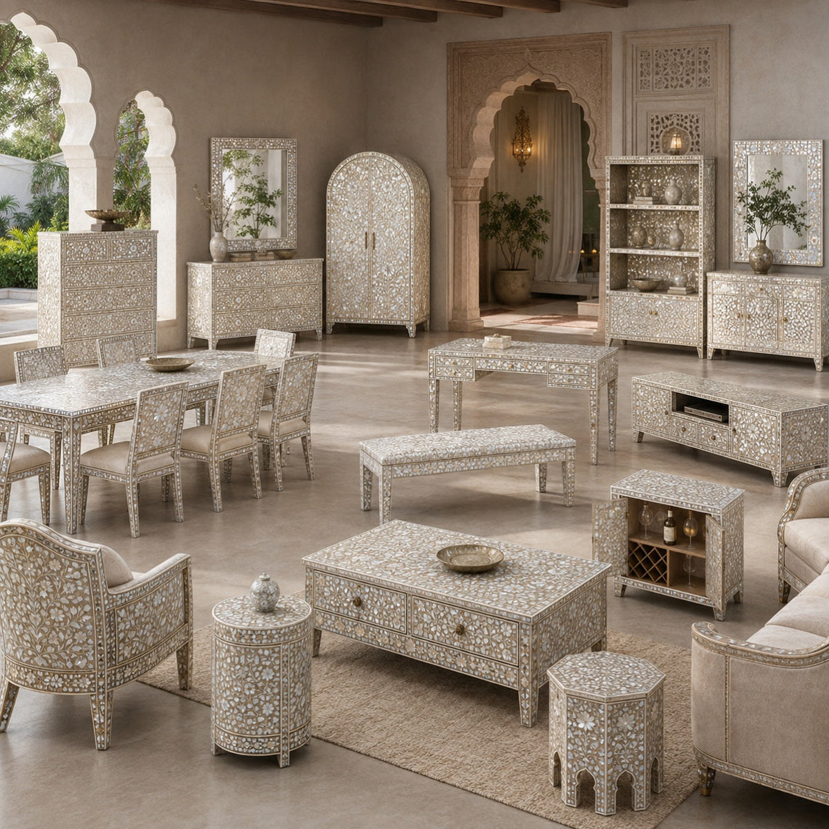Mother of Pearl Furniture