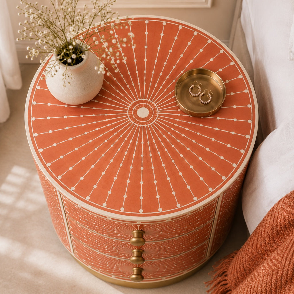 Orange inlay